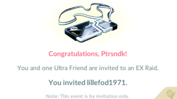 Sådan inviterer du en ven til EX-raid